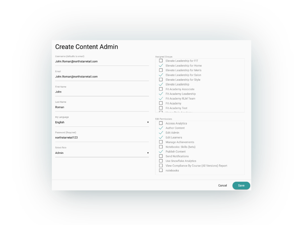 Role-Based Access Control illustration