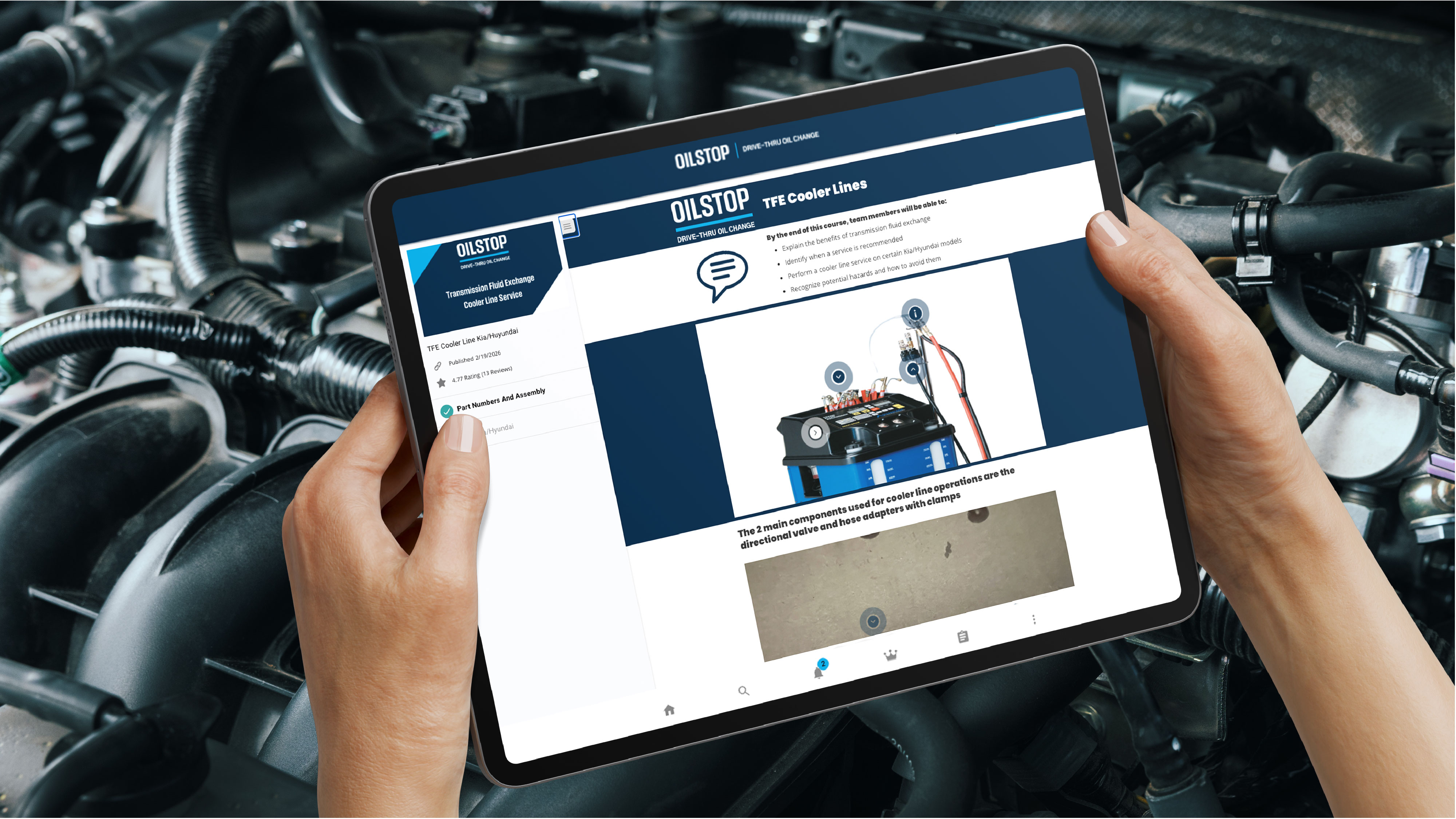 Oilstop ipad